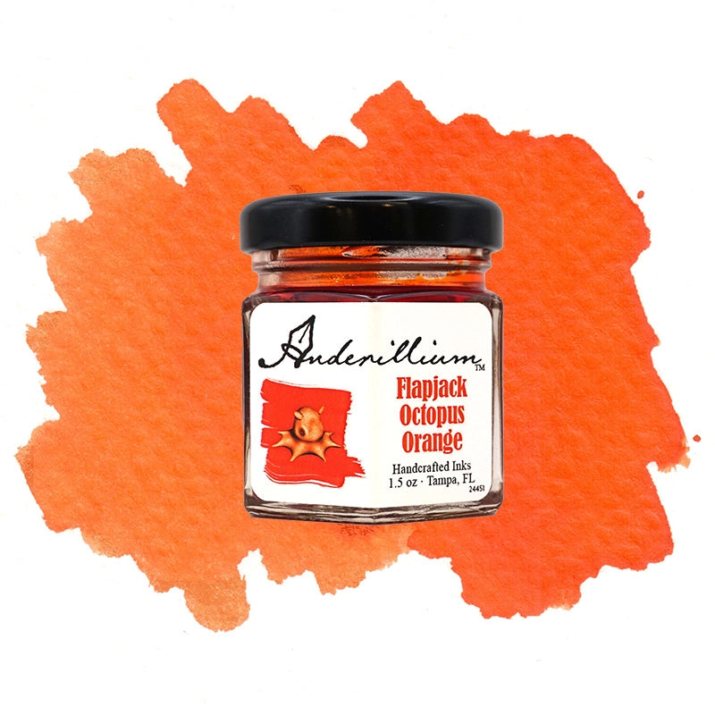 Anderillium Ink - Flapjack Octopus Orange (1.5oz bottle)