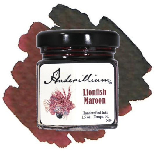 Anderillium Ink - Lionfish Maroon (1.5oz bottle)