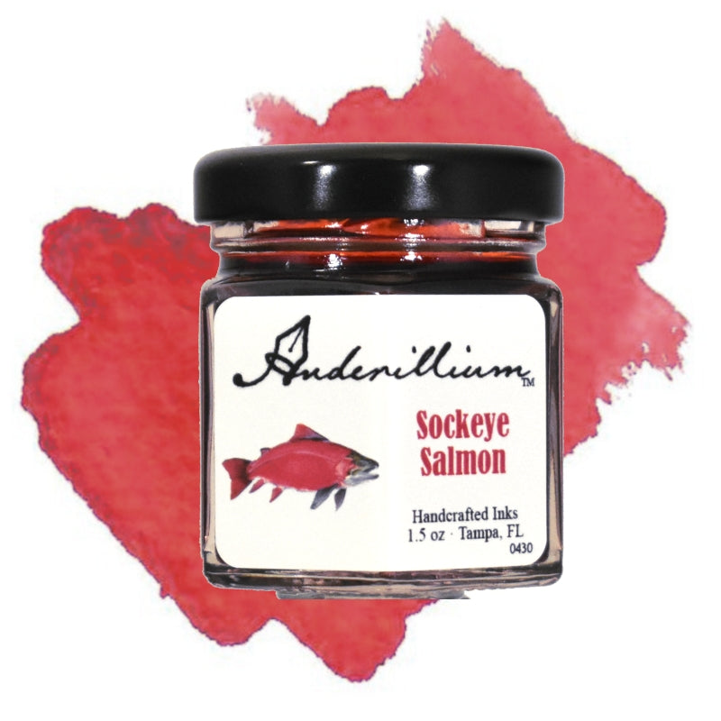 Anderillium Ink - Sockeye Salmon (1.5oz bottle)
