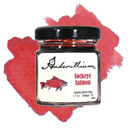 Anderillium Ink - Sockeye Salmon (1.5oz bottle)