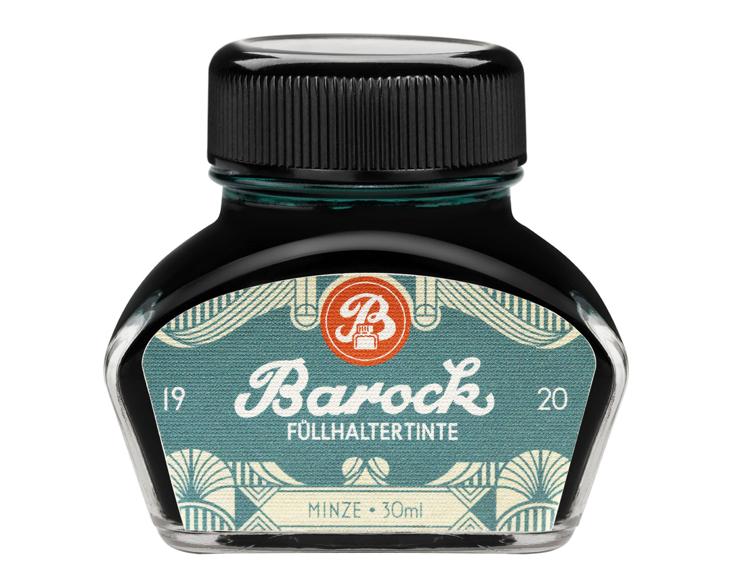 Octopus Barock 1920 Ink: Minze (Mint Green)