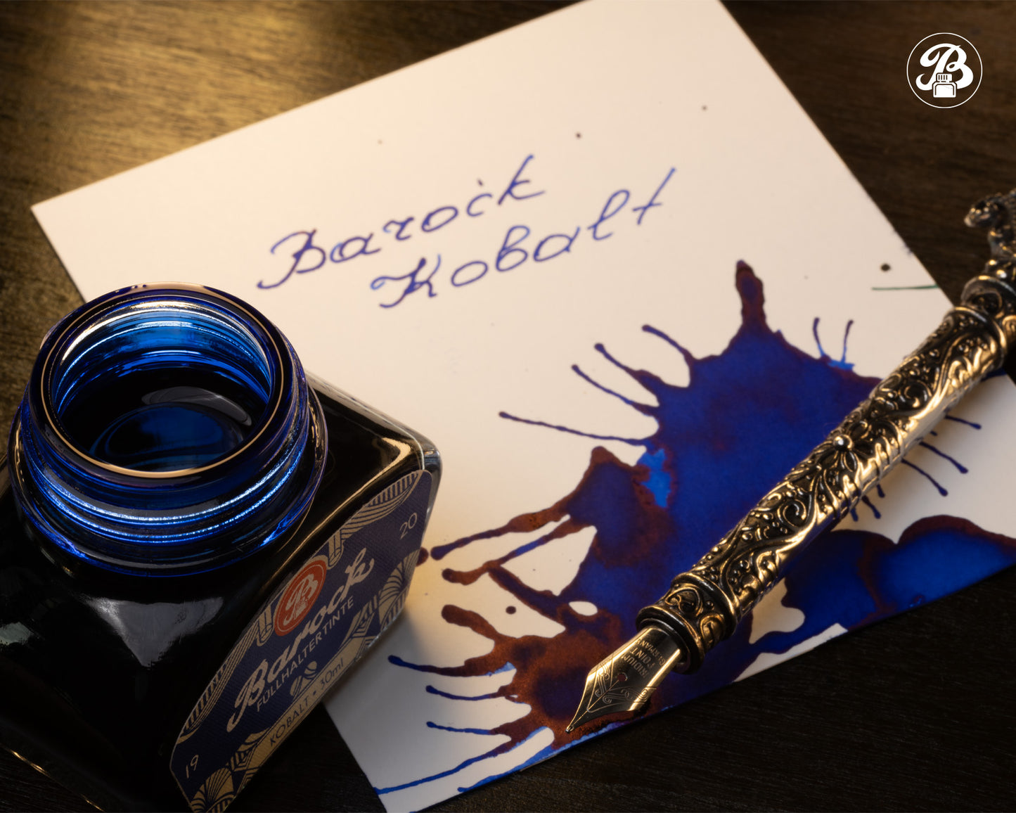 Octopus Barock 1920 Ink: Kobalt Blue