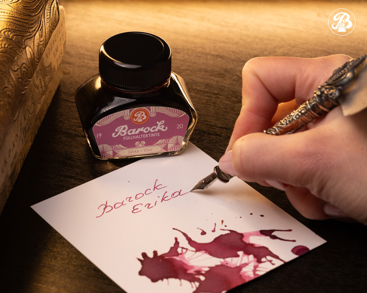 Octopus Barock 1920 Ink: Erika