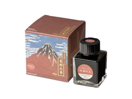 Taccia Ukiyo-e Hokusai-Benitsuchi (Red Soil) Ink