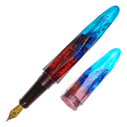 Benu Briolette - Fiery Azure