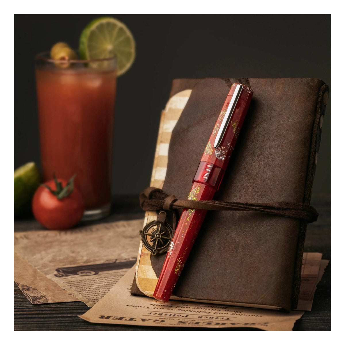 BENU Euphoria Fountain Pen - Bloody Mary