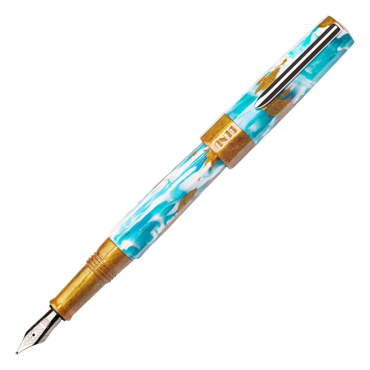 BENU Euphoria Fountain Pen - Blue Hawaiian