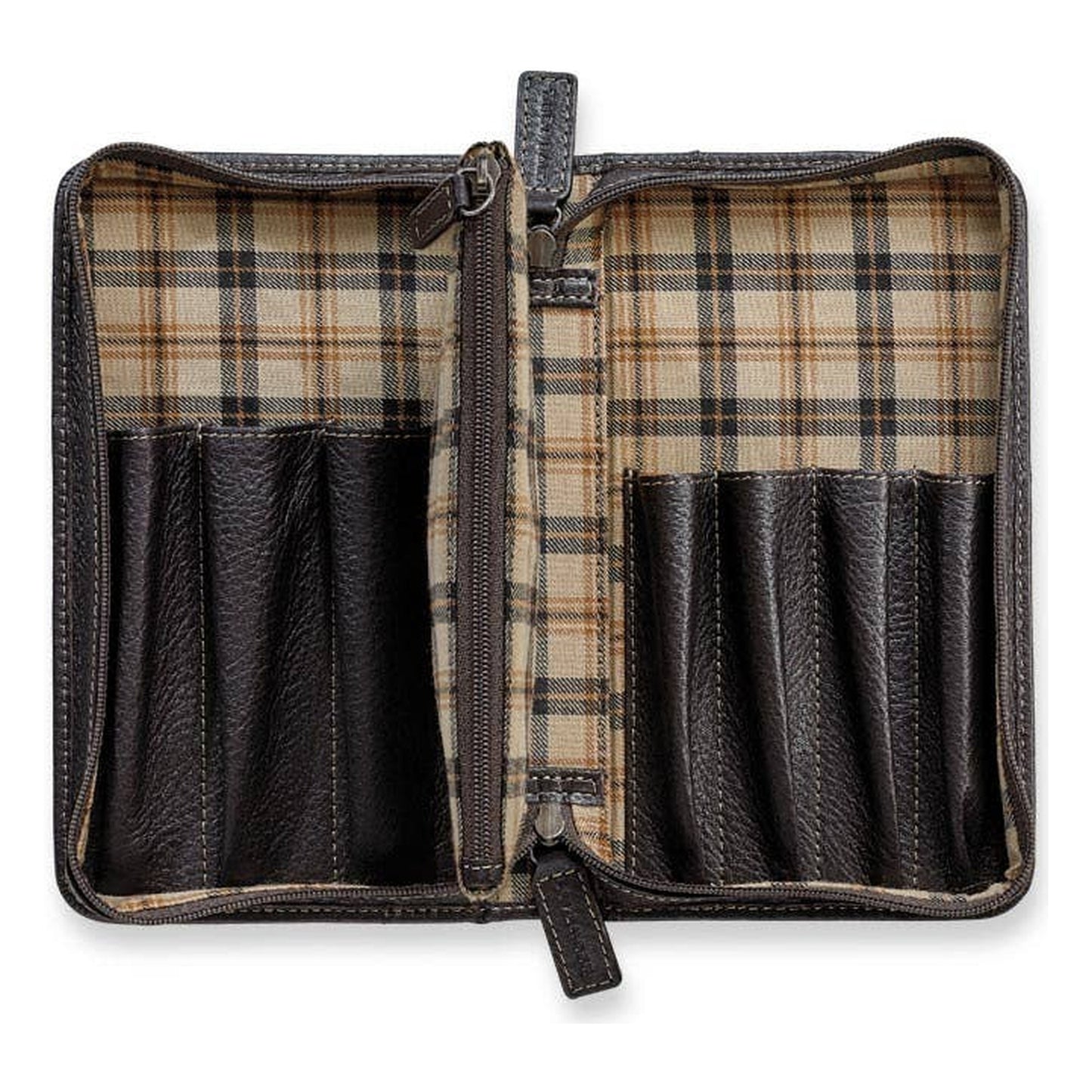 Levenger Bomber Jacket Omnipurpose Pen Case - Mocha