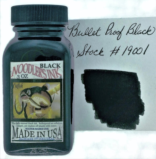 Noodler's Bulletproof Black (3oz Bottle)