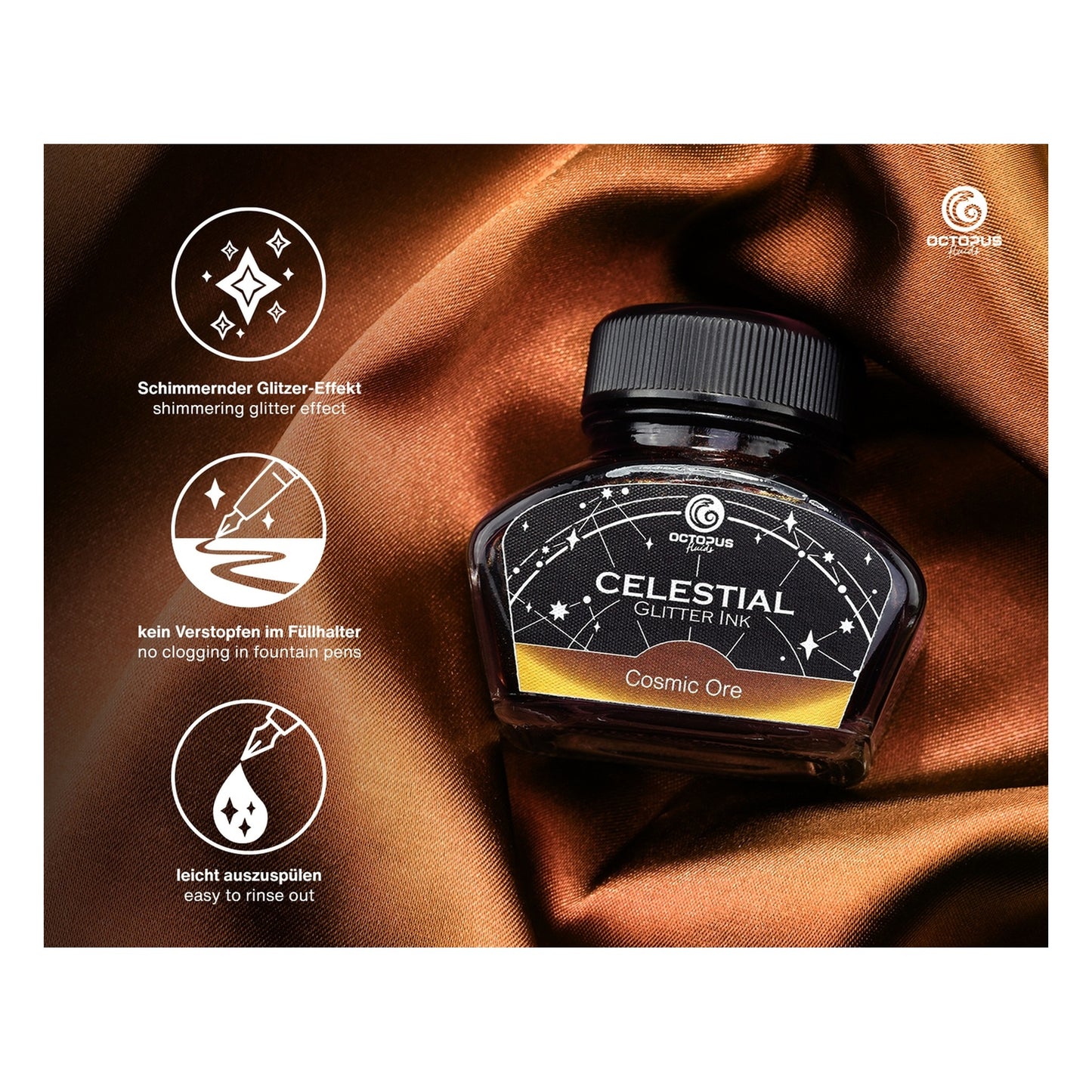Octopus Celestial Glitter: Cosmic Ore