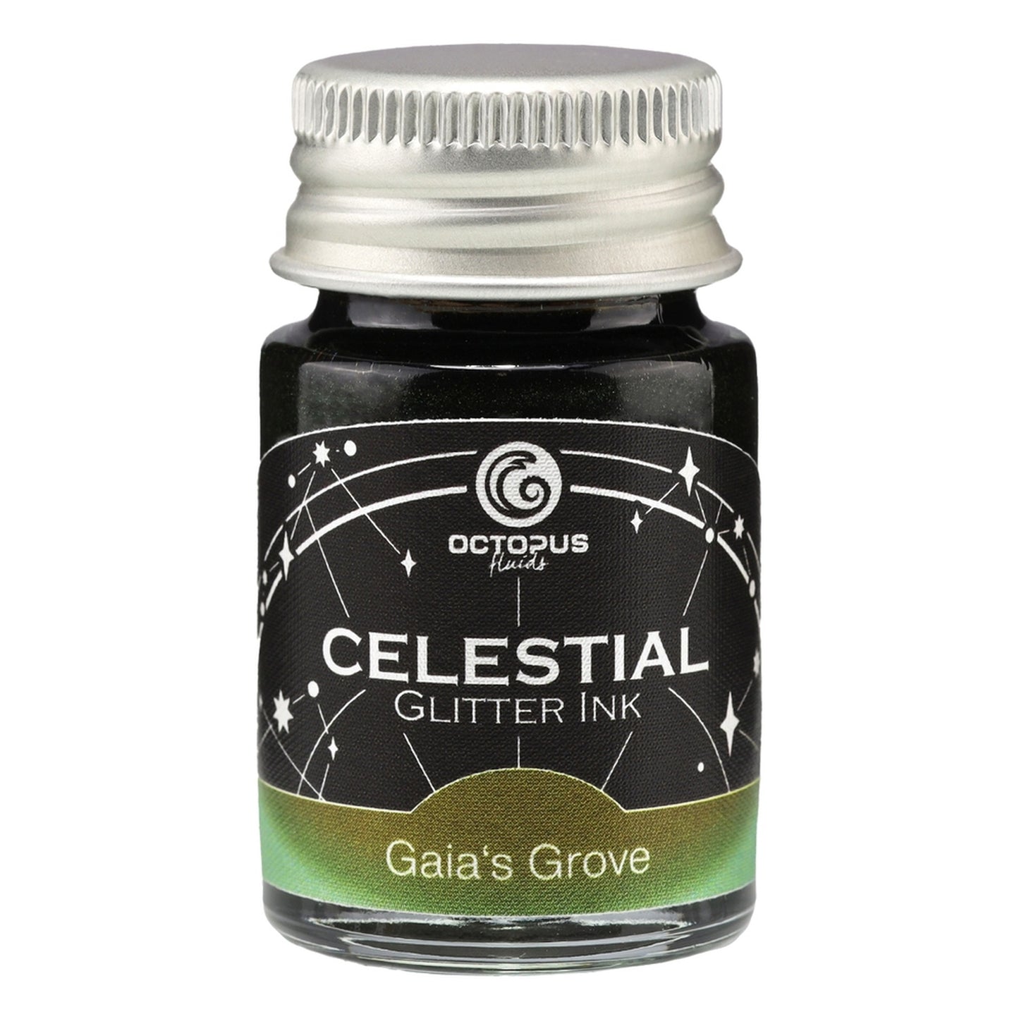 Octopus Celestial Glitter: Gaia's Grove