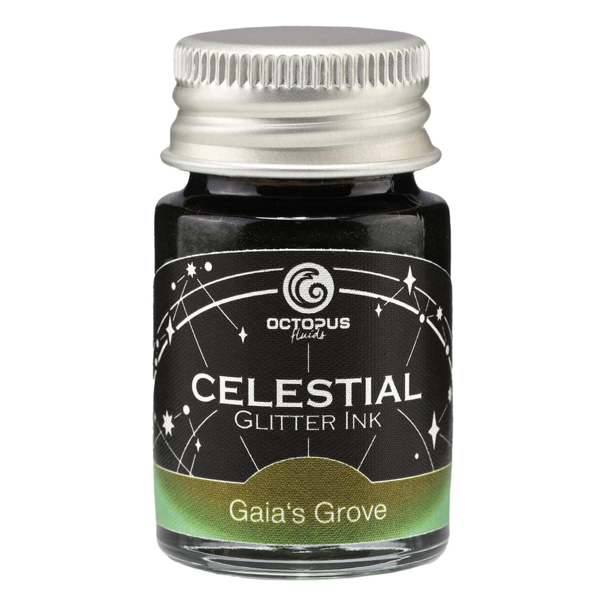 Octopus Celestial Glitter: Gaia's Grove