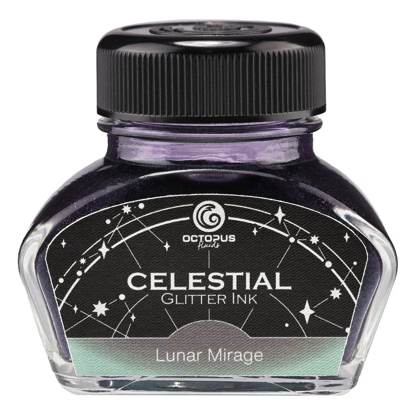 Octopus Celestial Glitter: Lunar Mirage