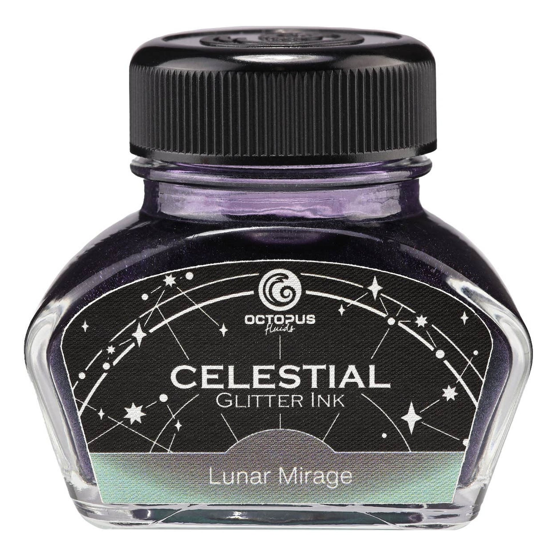 Octopus Celestial Glitter: Lunar Mirage
