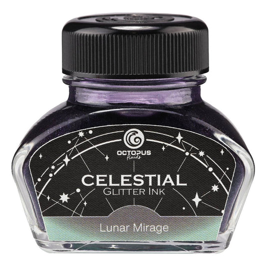 Octopus Celestial Glitter: Lunar Mirage