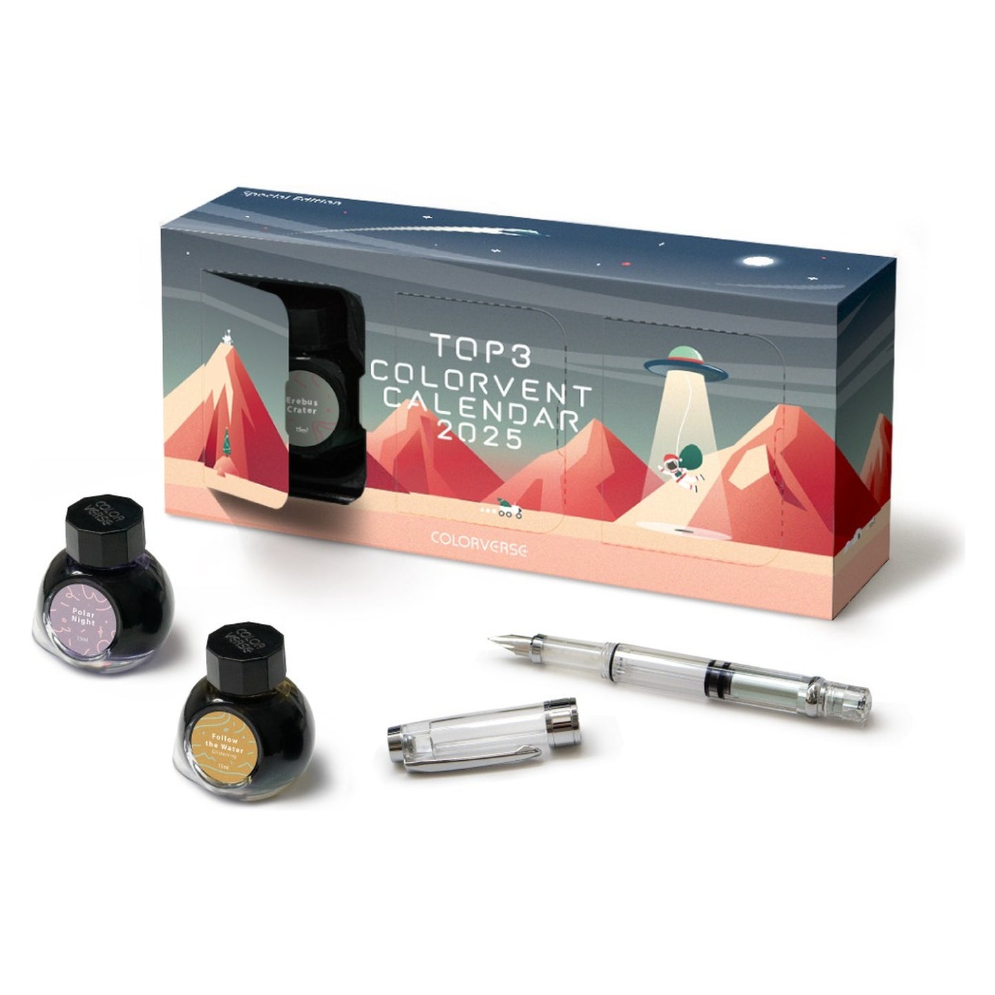 Colorverse Colorvent 2025 Top 3 Fountain Pen Ink Set (3 x 15mL)