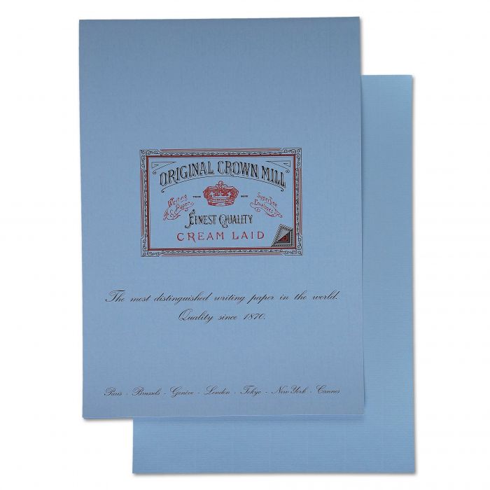 Crown Mill Correspondence Block - Vergé (A4 - 5 colors)