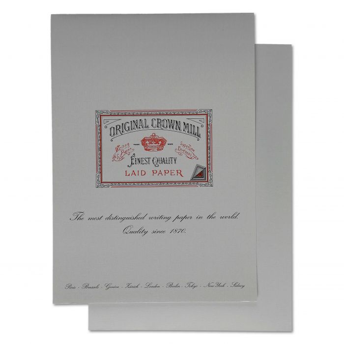 Crown Mill Correspondence Block - Vergé (A4 - 5 colors)