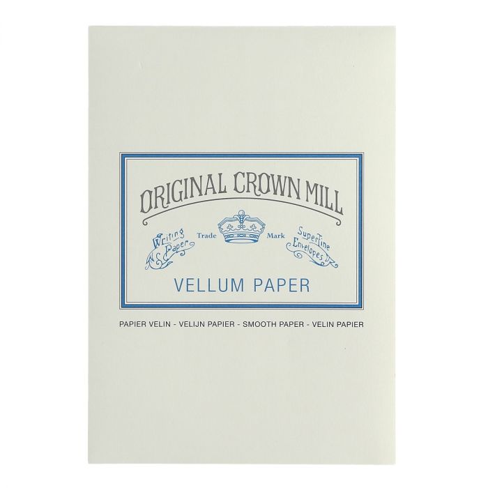 Crown Mill Correspondence Pad A5 - (50 Sheets, Vellum)