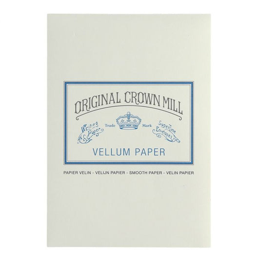 Crown Mill Correspondence Pad A5 - (50 Sheets, Vellum)