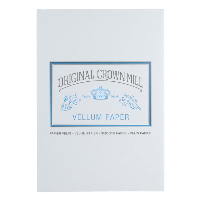 Crown Mill Correspondence Pad A5 - (50 Sheets, Vellum)