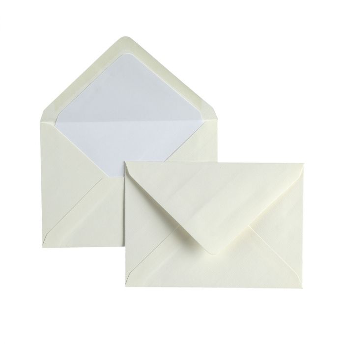 Crown Mill Envelopes - Vergé (C6 - 5 colors)