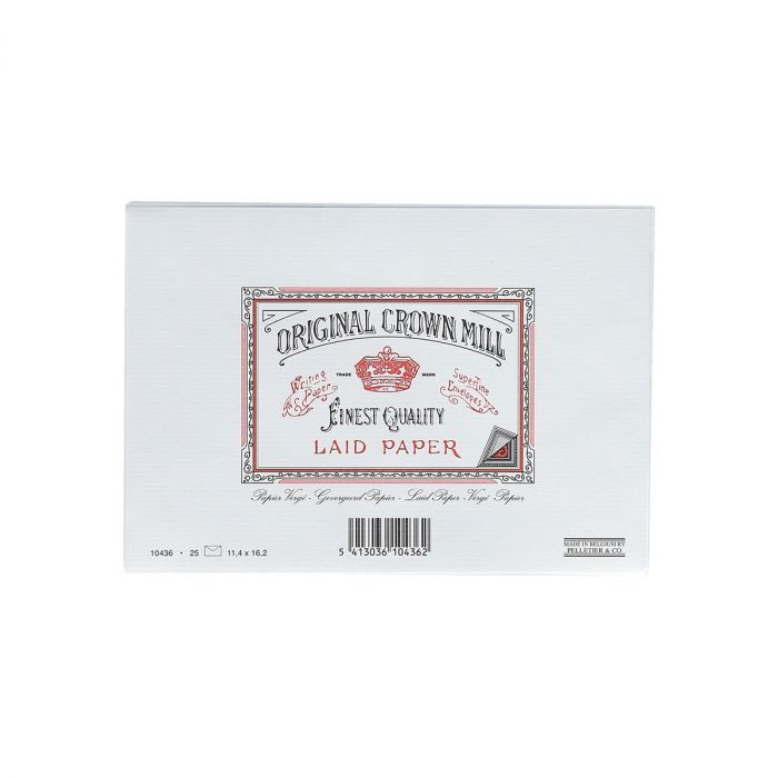 Crown Mill Envelopes - Vergé (C6 - 5 colors)