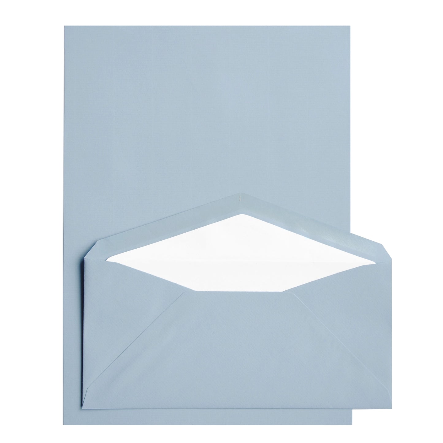 Crown Mill Silver Line Correspondence Set (Paper and Envelopes) - A4 Vergé (5 colors)