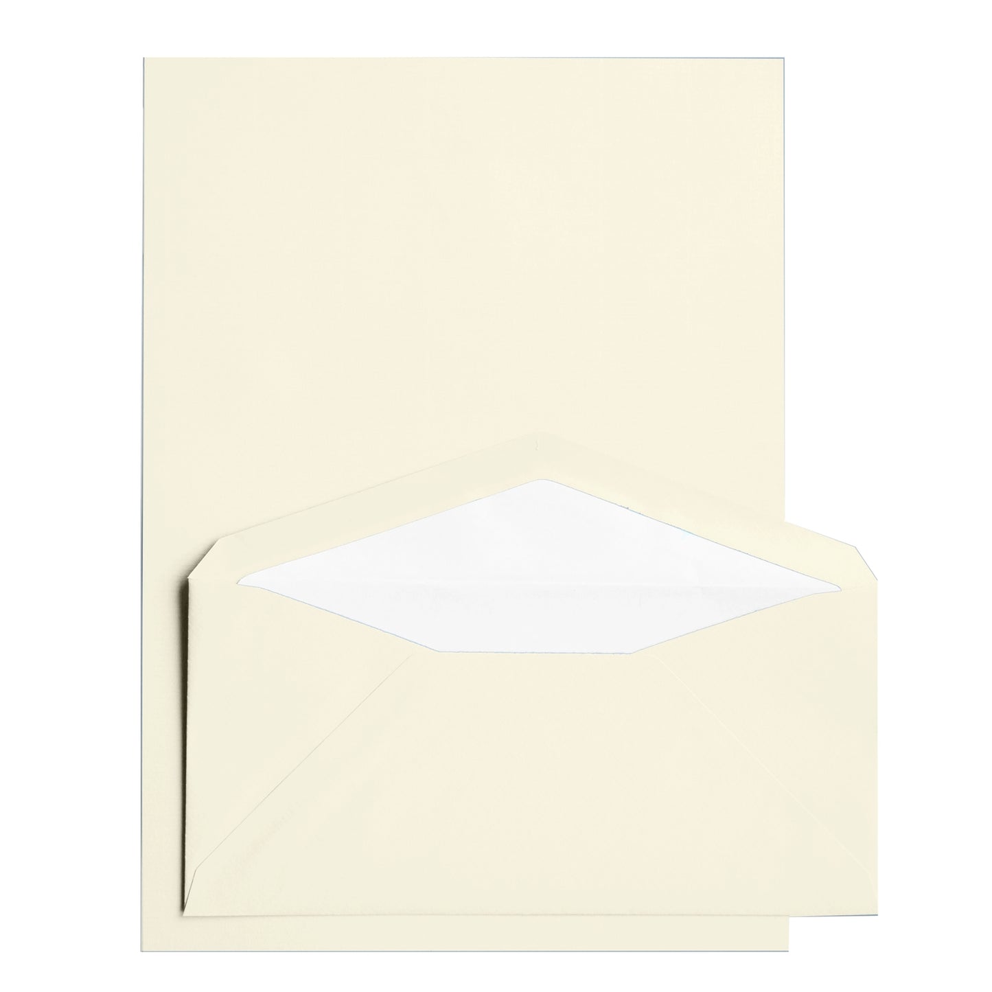 Crown Mill Silver Line Correspondence Set (Paper and Envelopes) - A4 Vergé (5 colors)