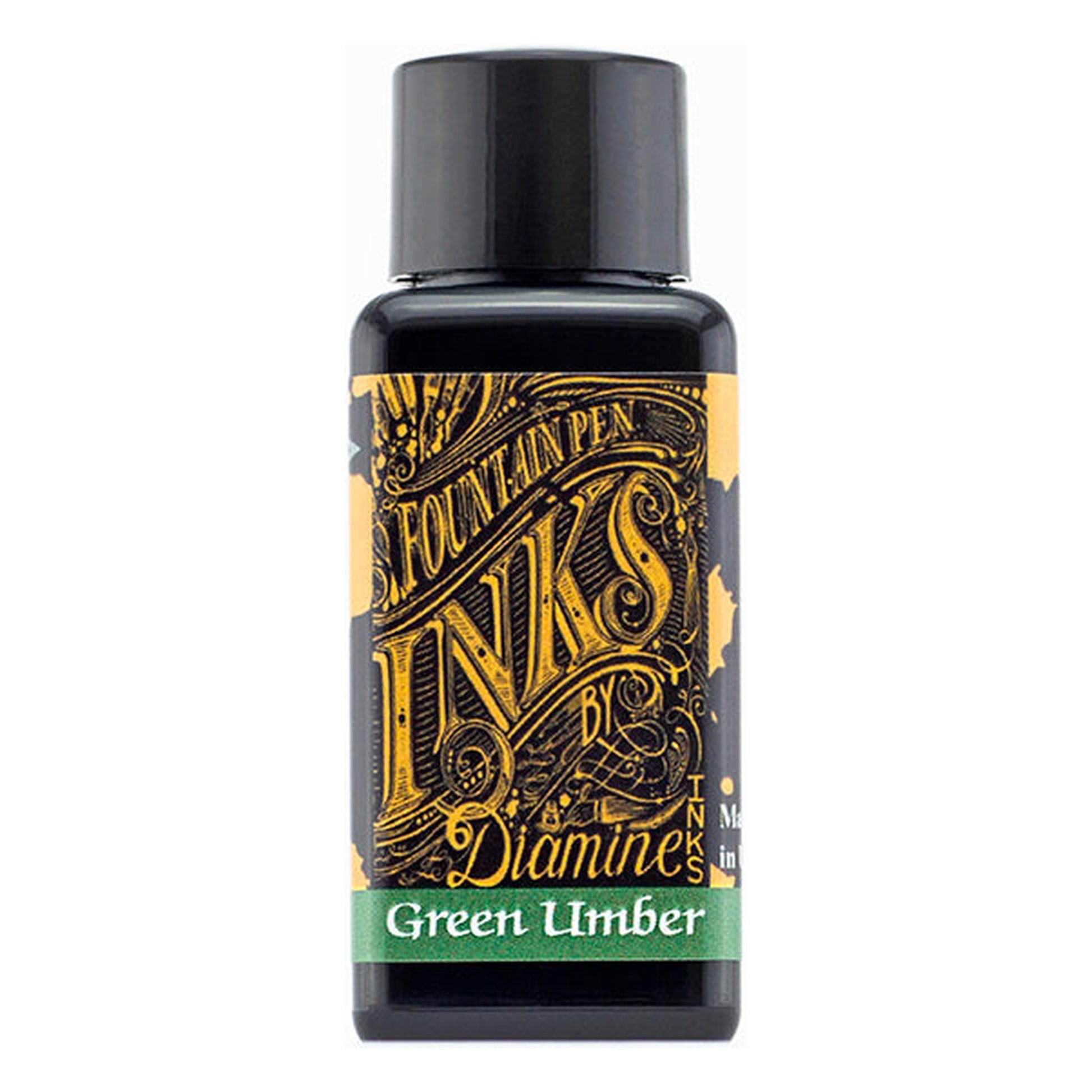 Diamine Green Umber Ink