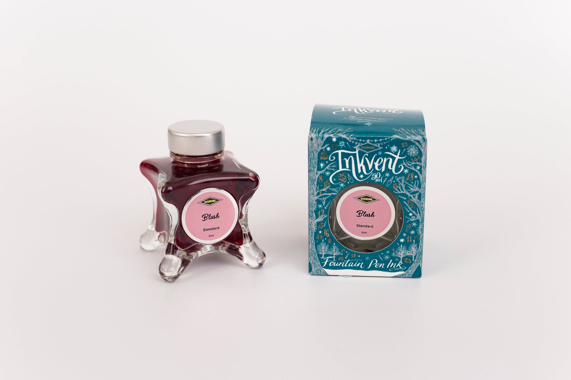 Diamine Inkvent Teal Edition - Blush Fountain Pen Ink