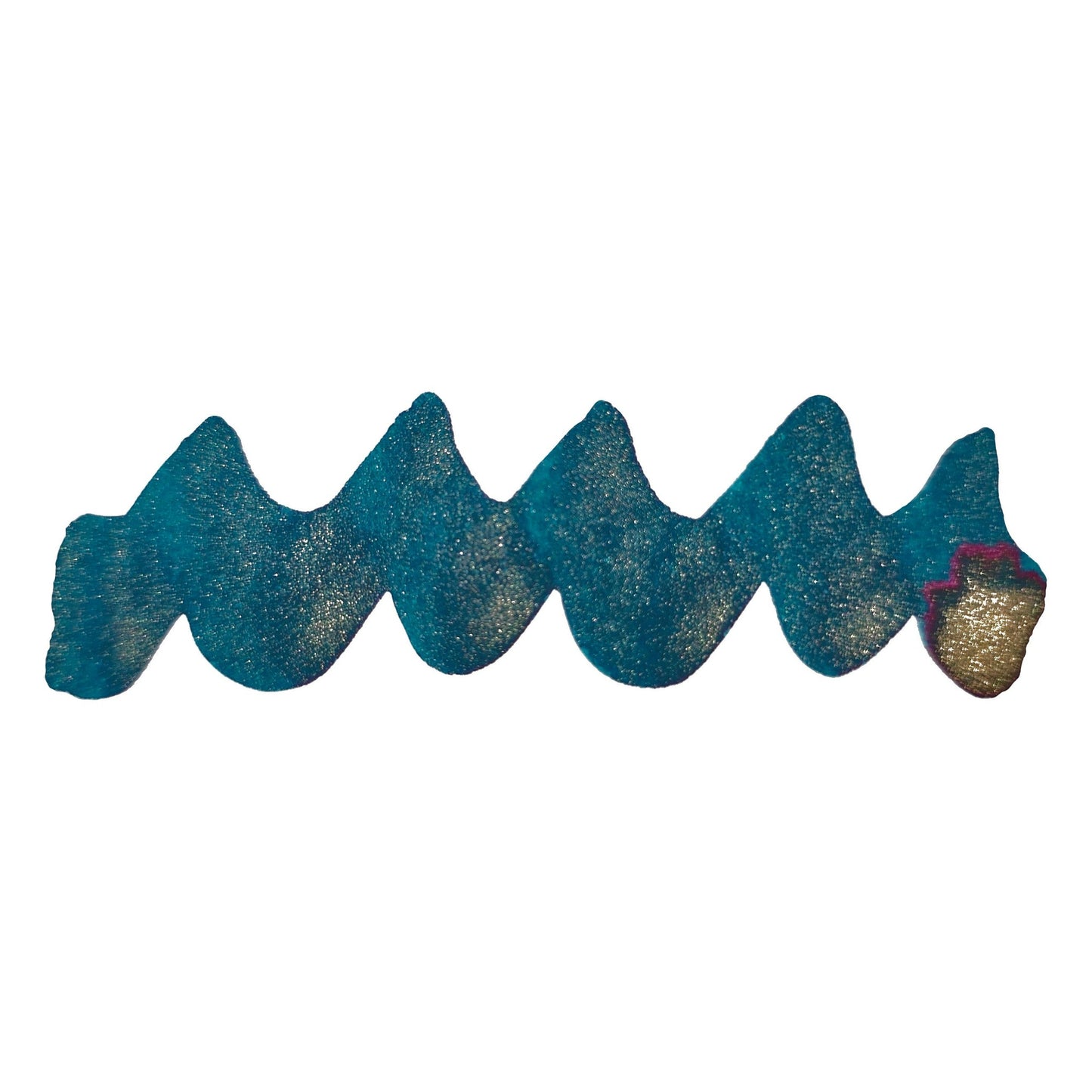 Diamine Inkvent Teal Edition - Celestial Skies Shimmer Ink