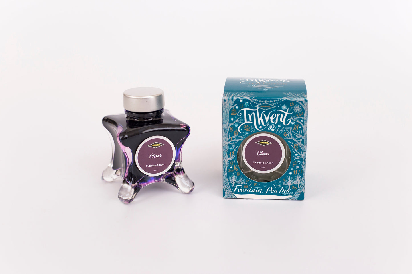Diamine Inkvent Teal Edition - Chaos Extreme Sheen Ink