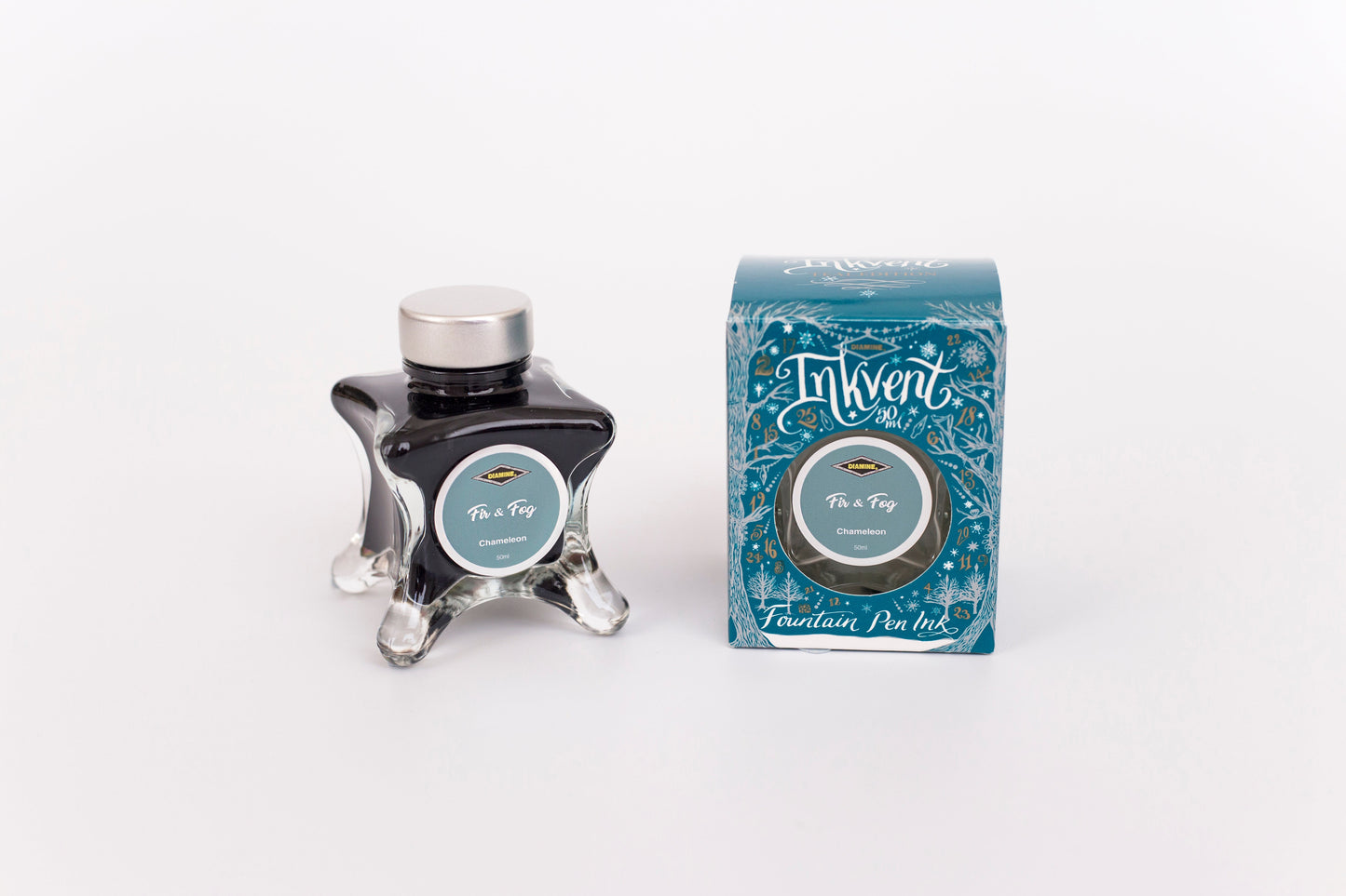 Diamine Inkvent Teal Edition - Fir & Fog Chameleon Ink
