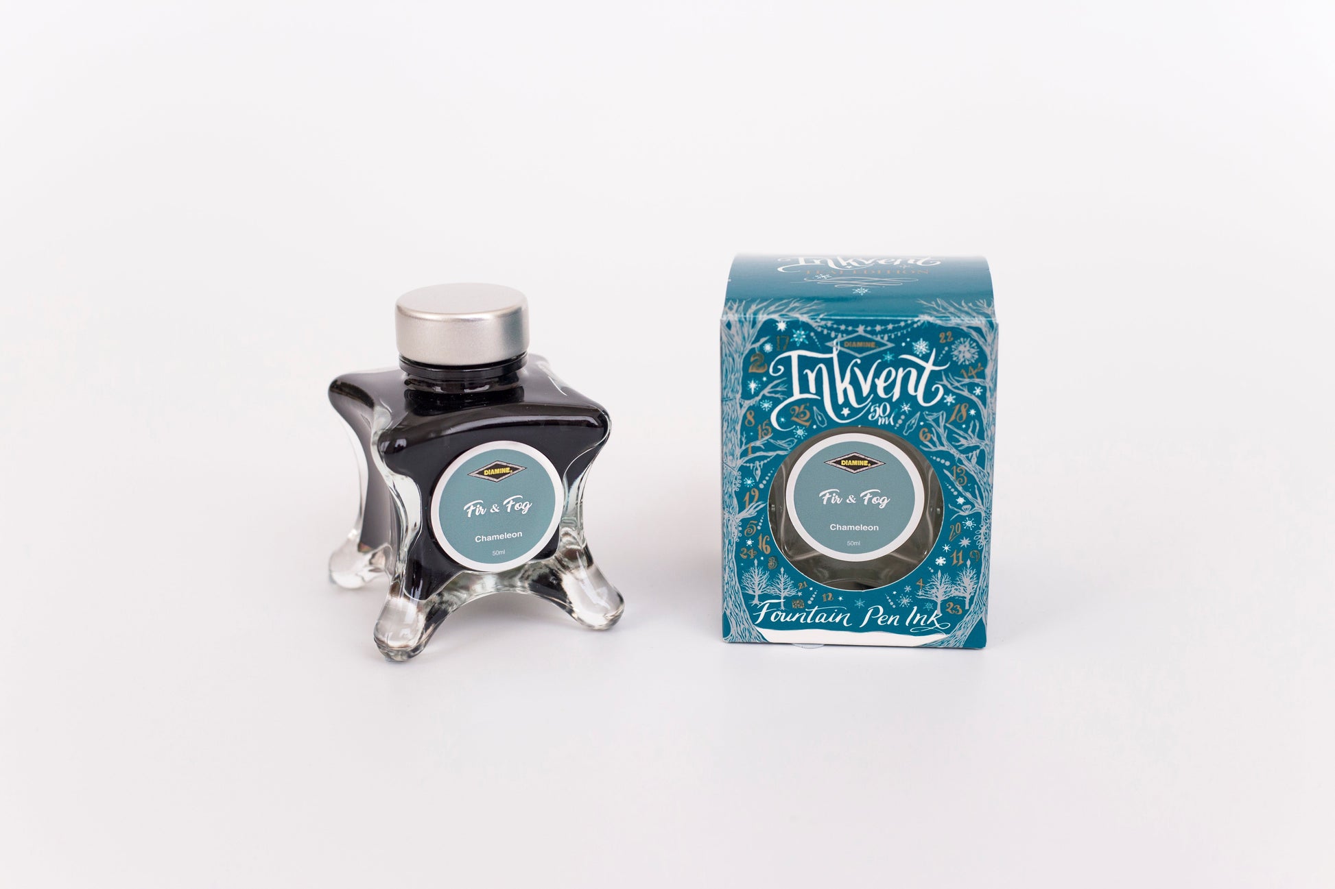 Diamine Inkvent Teal Edition - Fir & Fog Chameleon Ink