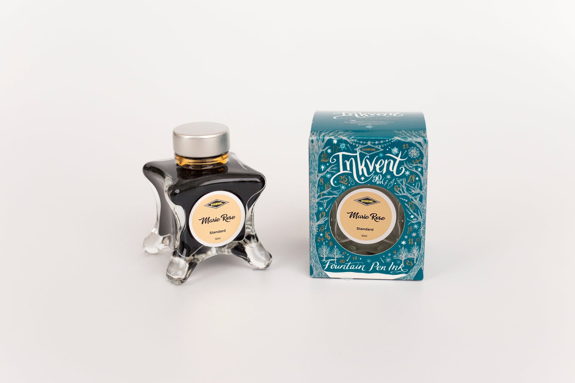Diamine Inkvent Teal Edition - Marie Rose Fountain Pen Ink