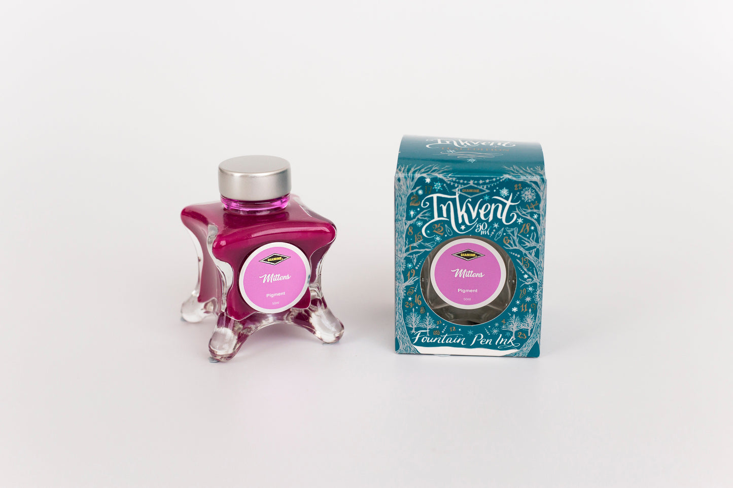 Diamine Inkvent Teal Edition - Mittens Pigment Ink