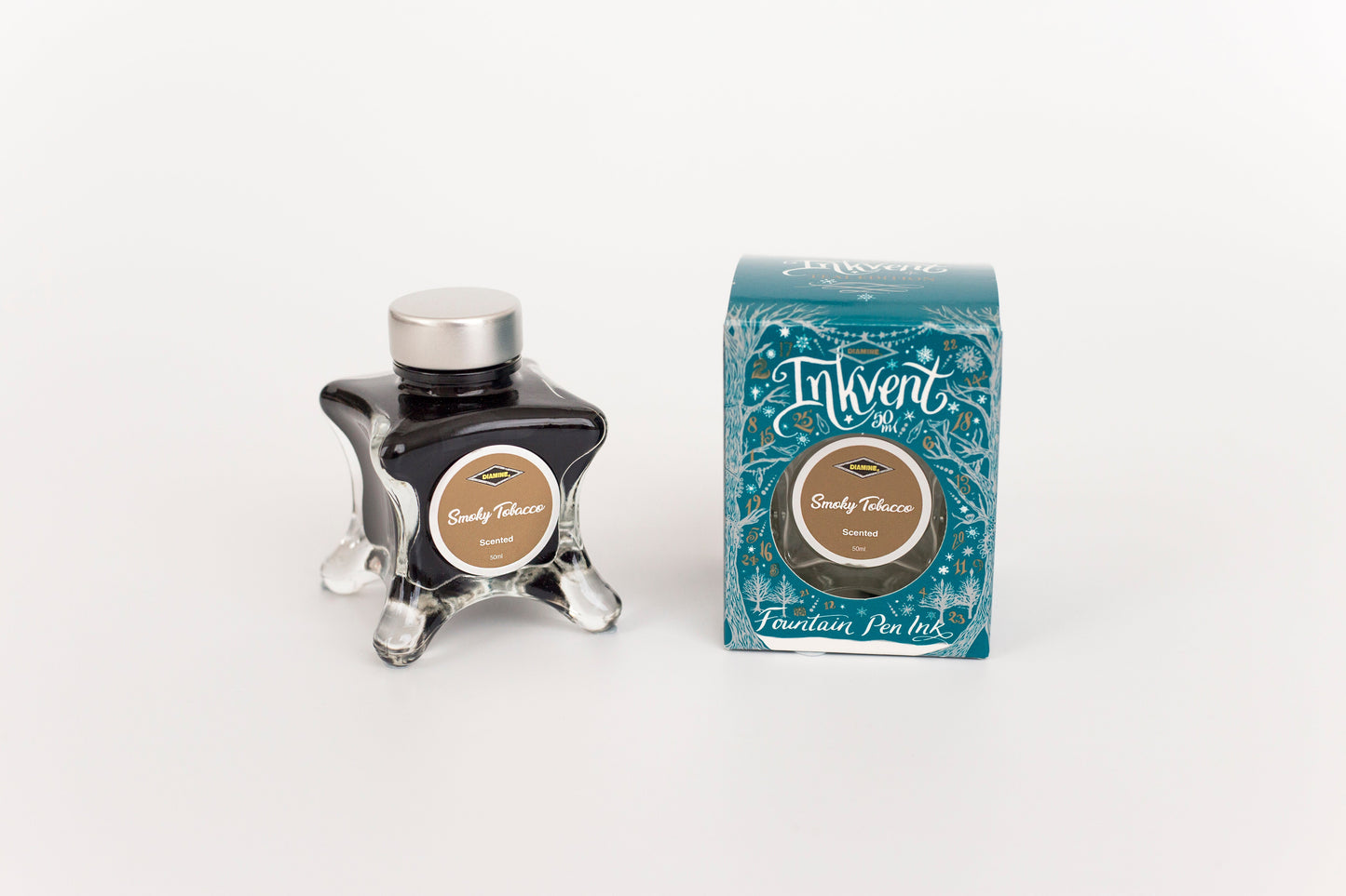 Diamine Inkvent Teal Edition - Smoky Tobacco Scented Ink