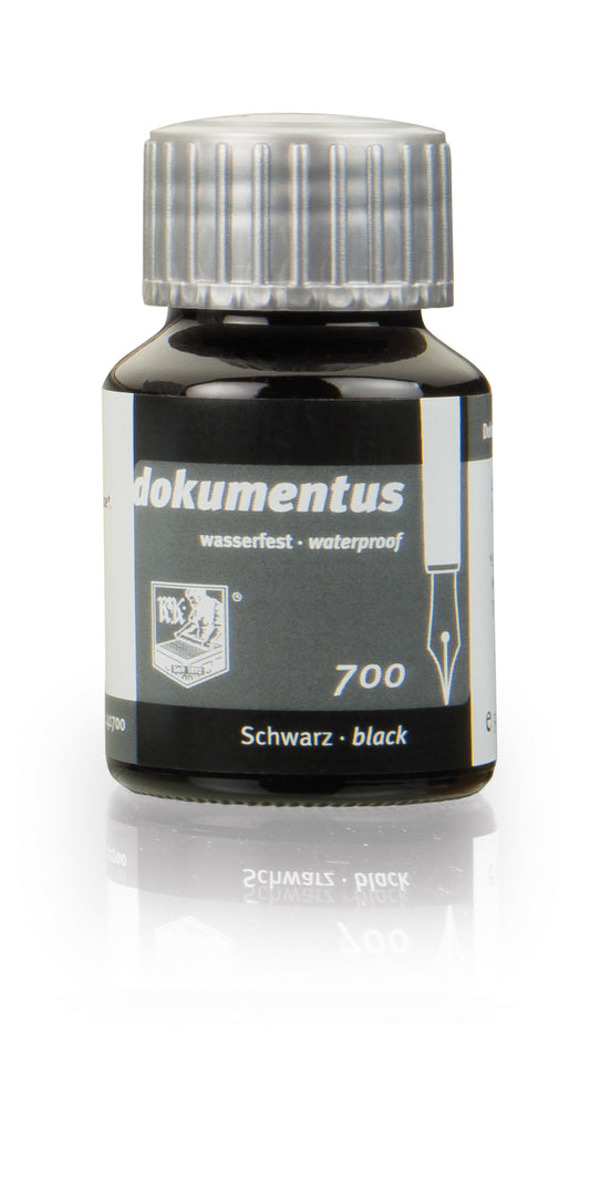 Rohrer & Klingner Dokumentus Schwarz (Black Document Ink)