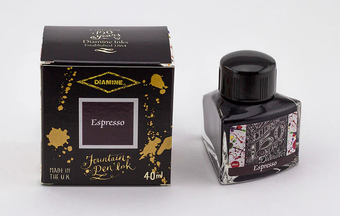 Diamine Ink - Espresso (40mL Bottle)