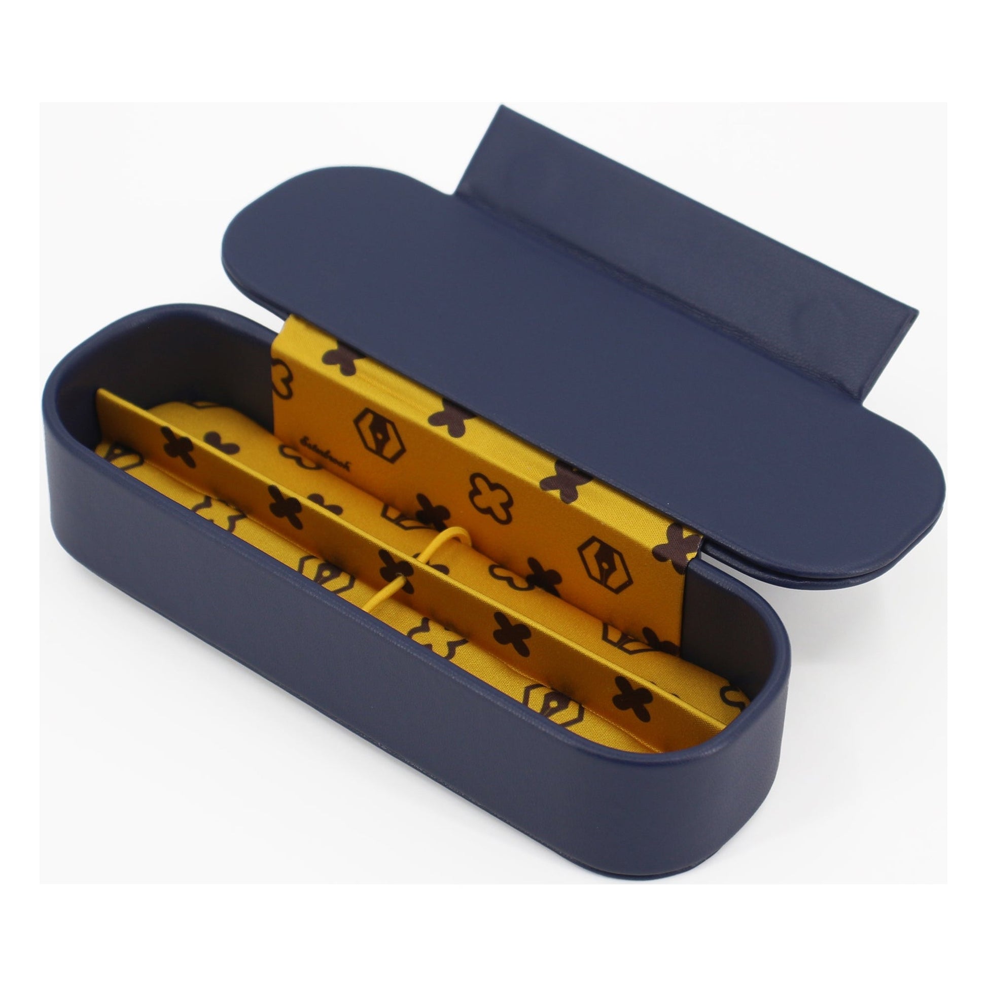 Esterbrook Nook Pen Case - Blue Dandelion & Moss Green