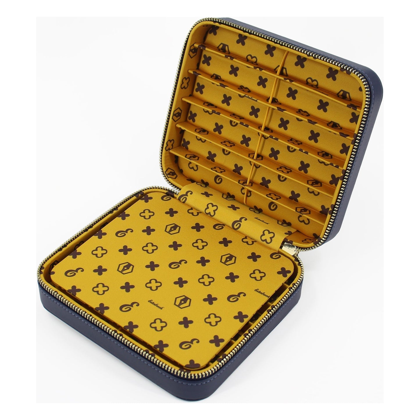 Esterbrook Nook Pen Case - Blue Dandelion & Moss Green