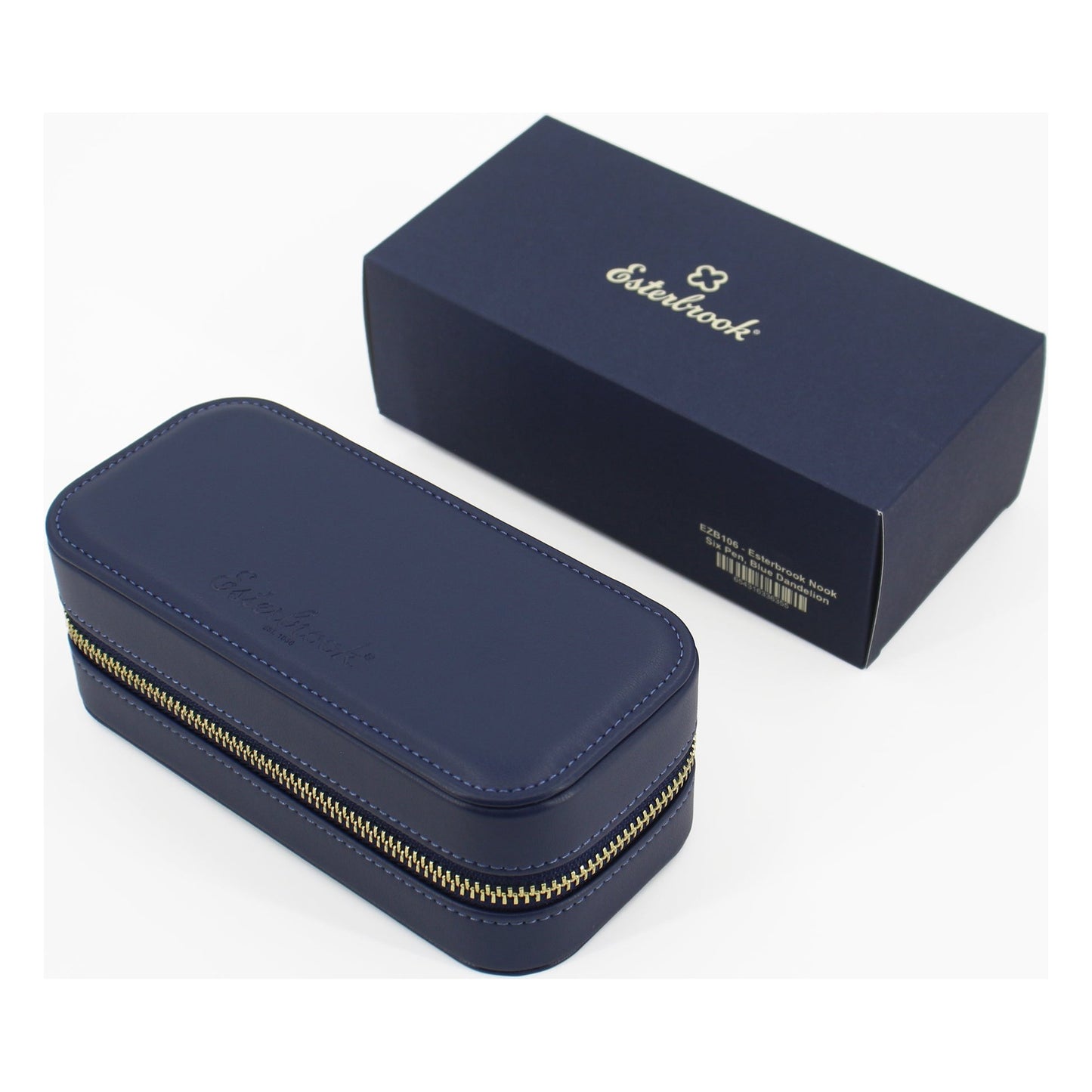 Esterbrook Nook Pen Case - Blue Dandelion & Moss Green