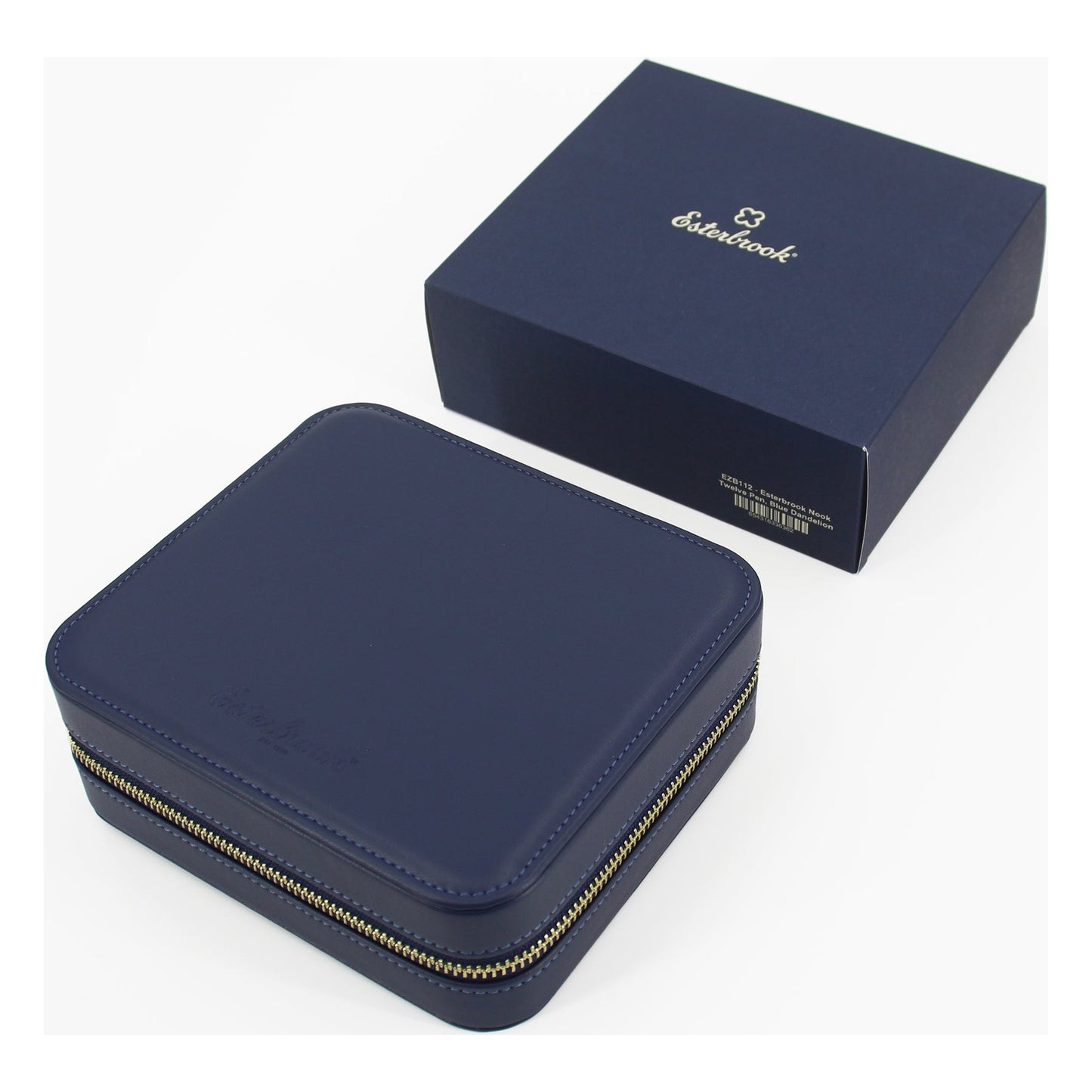 Esterbrook Nook Pen Case - Blue Dandelion & Moss Green