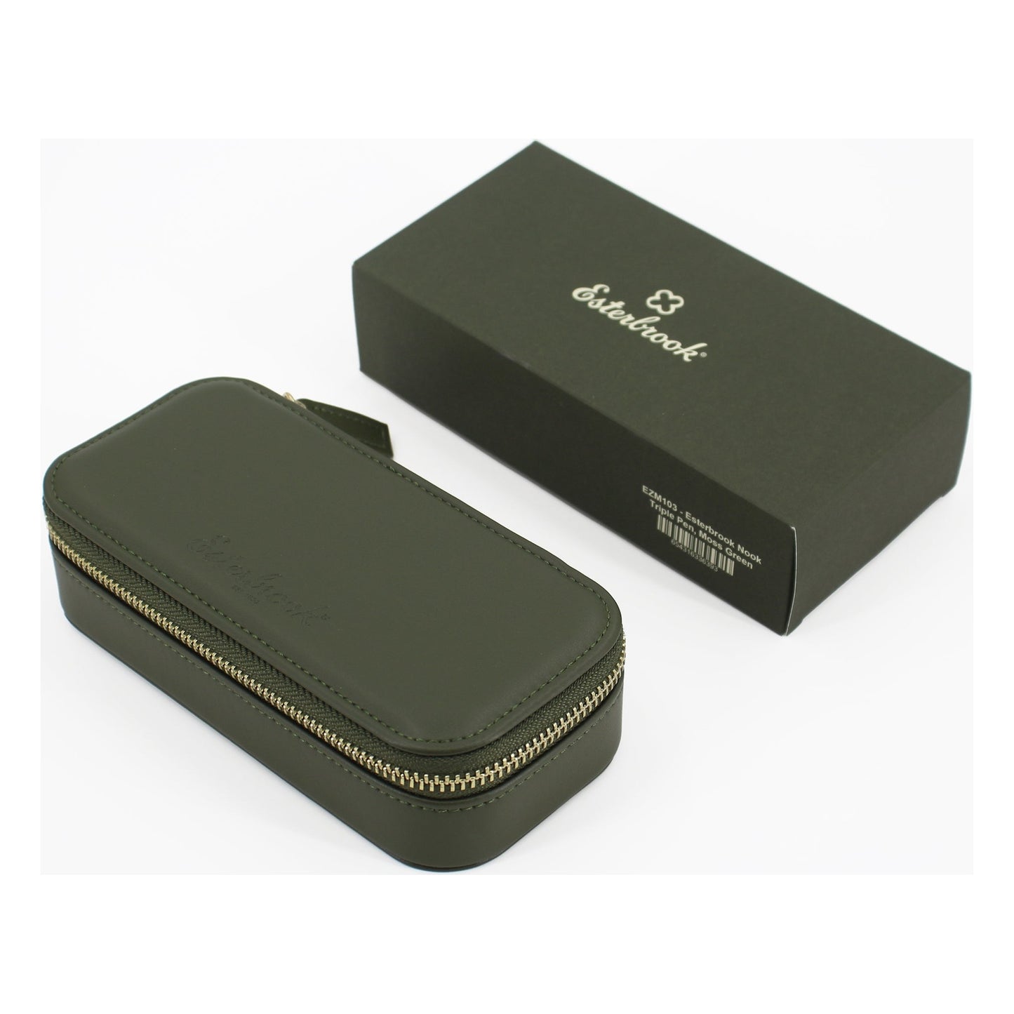 Esterbrook Nook Pen Case - Blue Dandelion & Moss Green