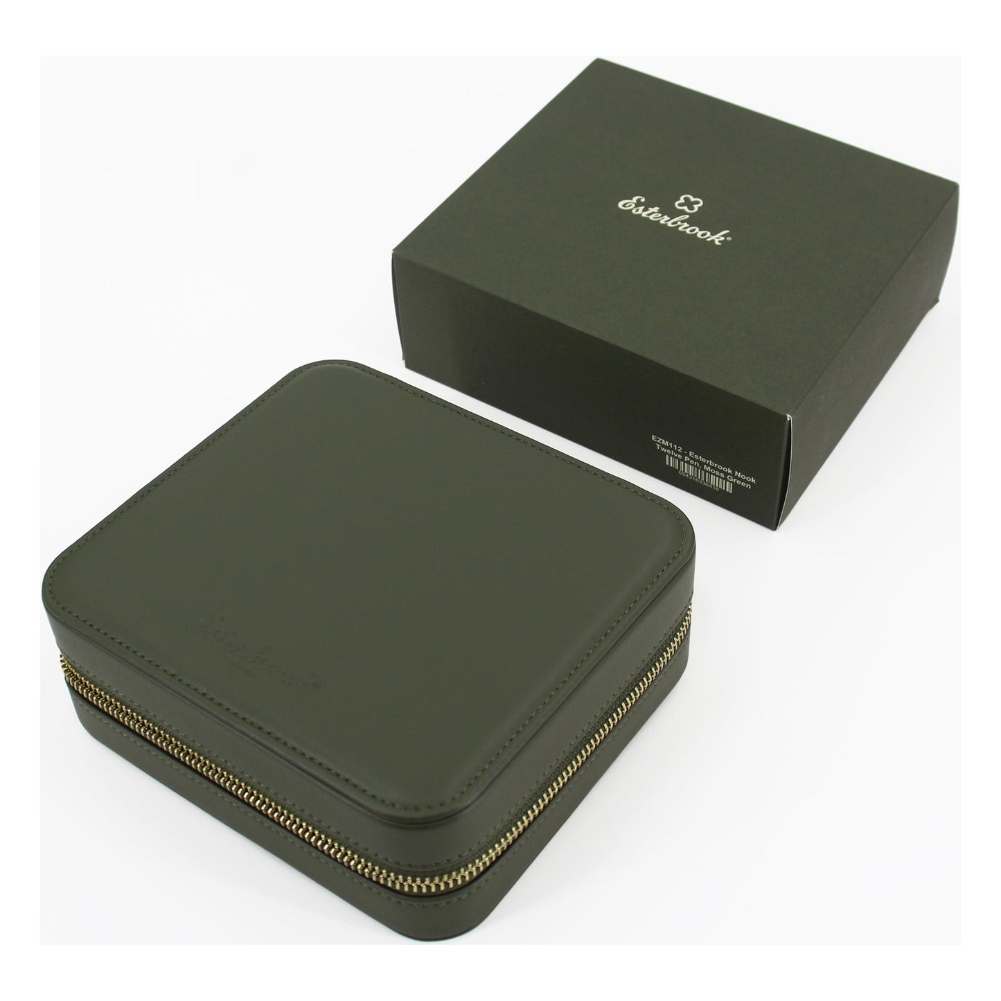 Esterbrook Nook Pen Case - Blue Dandelion & Moss Green