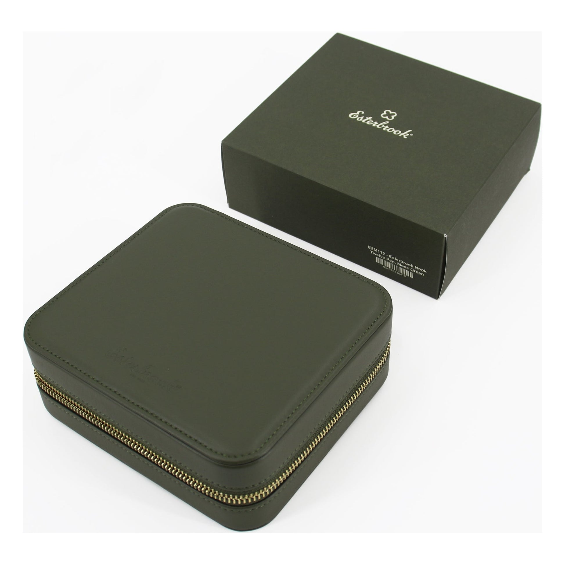 Esterbrook Nook Pen Case - Blue Dandelion & Moss Green