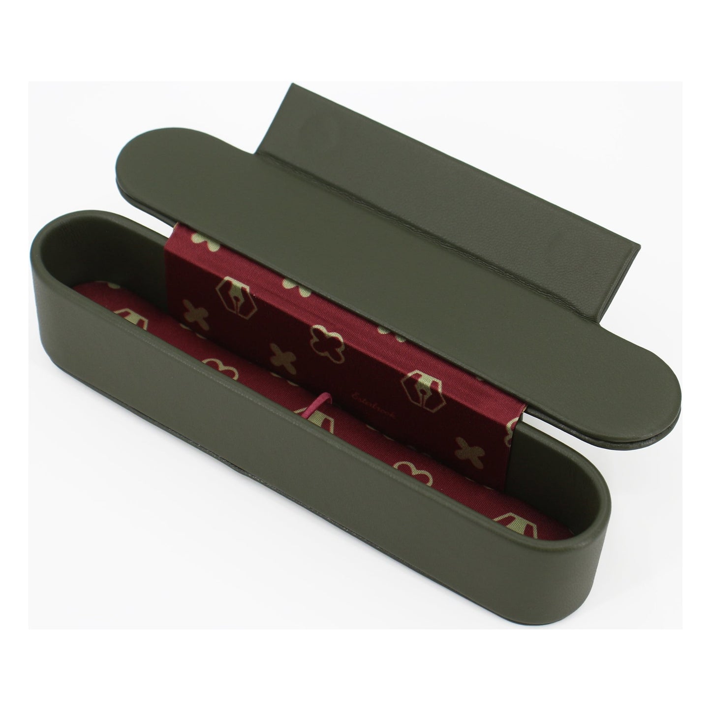 Esterbrook Nook Pen Case - Blue Dandelion & Moss Green