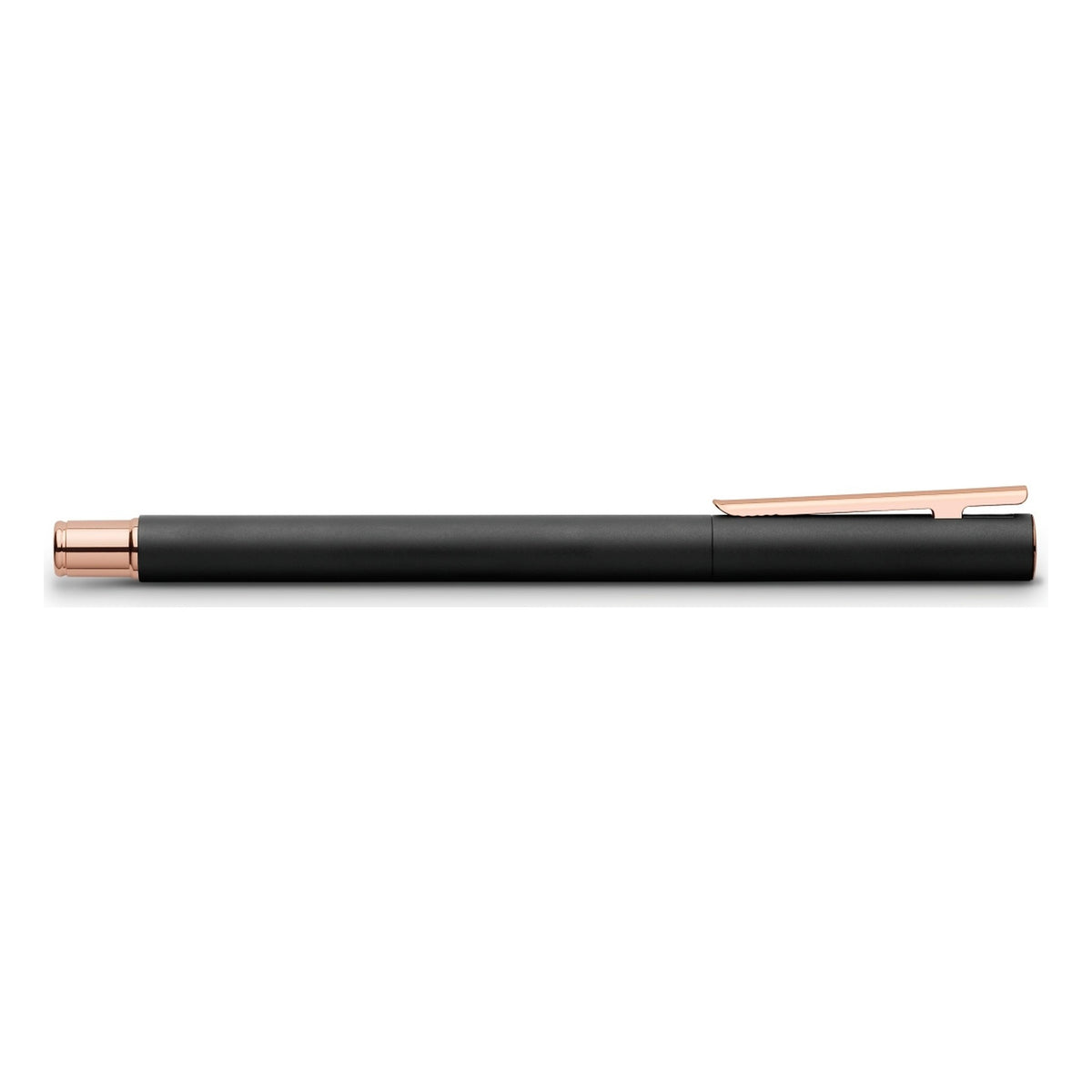 Faber-Castell Neo Slim Fountain Pen - Matte Black & Rose Gold