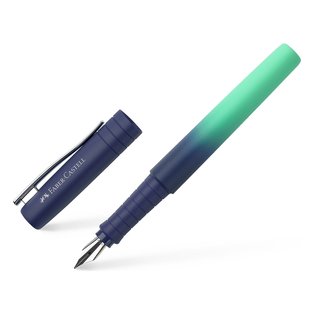 Faber-Castell Poly Flow Fountain Pen - Buzzing Blue